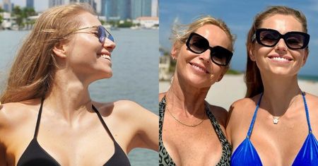 Agata Rubik podbija florydzką plażę z mamą i chwali się ich wspólnym zdjęciem w bikini: "Jak milion dolarów" (FOTO)