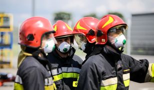 Kraków. "Filar runął na balkony i okna". Wypadek na osiedlu