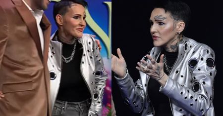 Agnieszka Chylińska w iście kosmicznym wydaniu na ramówce TVN-u. Jak galaktyczna wojowniczka [ZDJĘCIA]