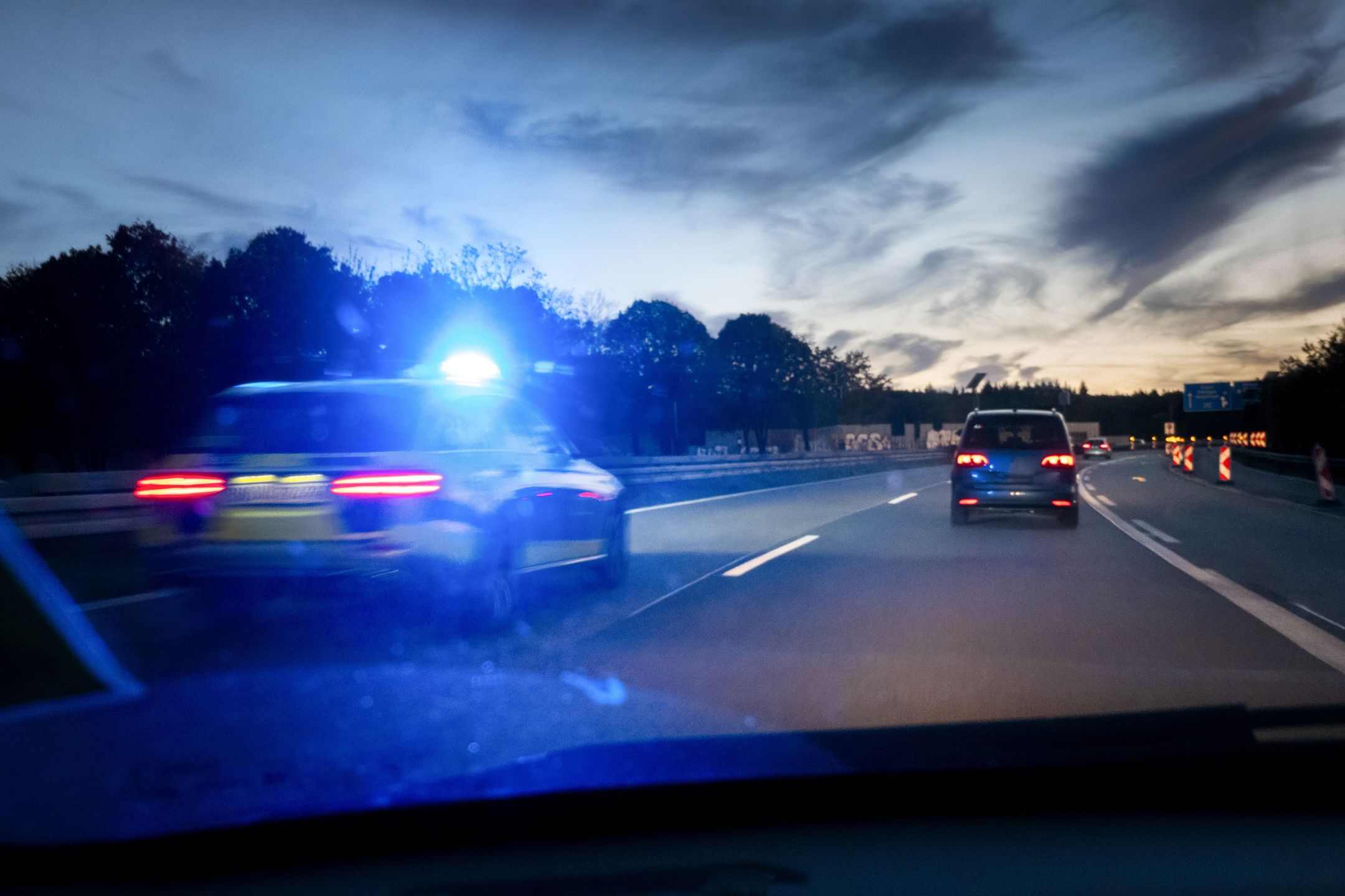 Radiowóz niemieckiej policji
