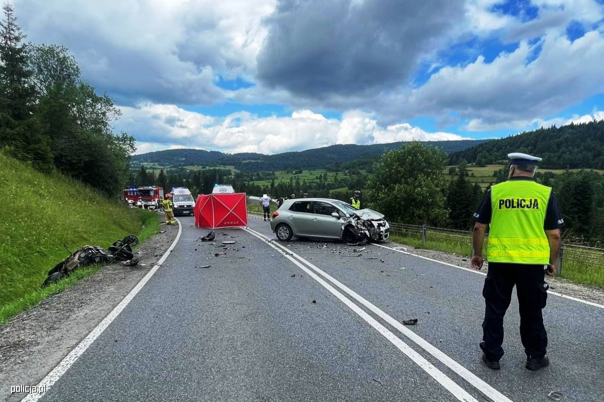 Tragiczny wypadek w Małopolsce. Podhale pożegnało dzielną policjantkę