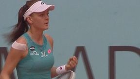 WTA Madryt: Wspaniały lob i set dla Radwańskiej