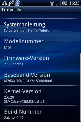 Android 2.1 dla Sony Ericsson Xperia X8 - jak zainstalować?