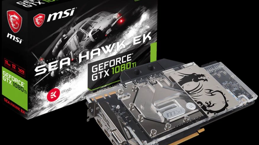 MSI GeForce GTX 1080Ti SEA HAWK EK X: ekstremalny Pascal z blokiem chłodzenia cieczą 1