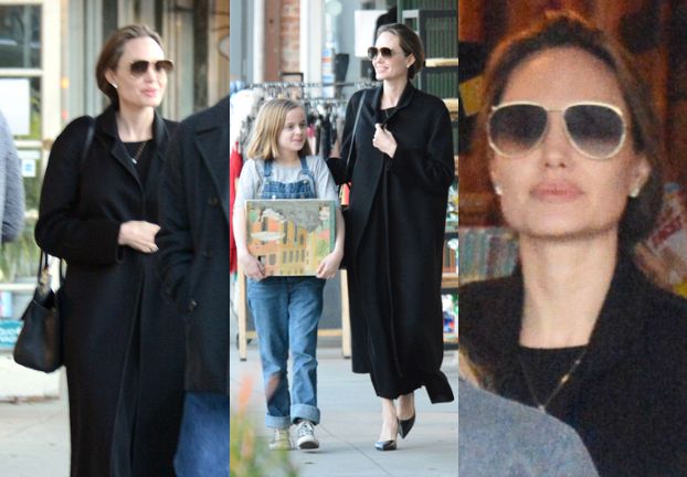 Szczęśliwa Angelina Jolie zabrała na zakupy 10-letnią córkę