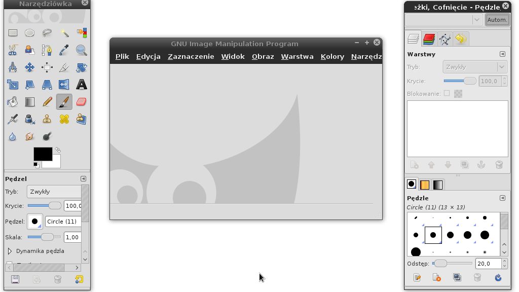 Gimp 2.6.4 dostępny 1