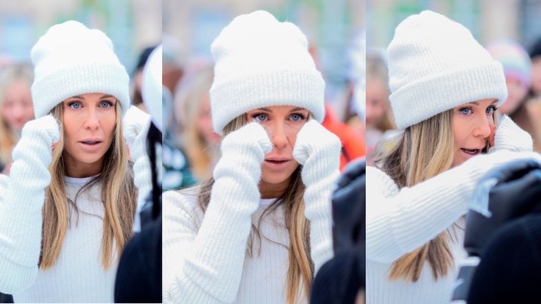 Małgorzata Rozenek w zimowym wydaniu "Dzień Dobry TVN"