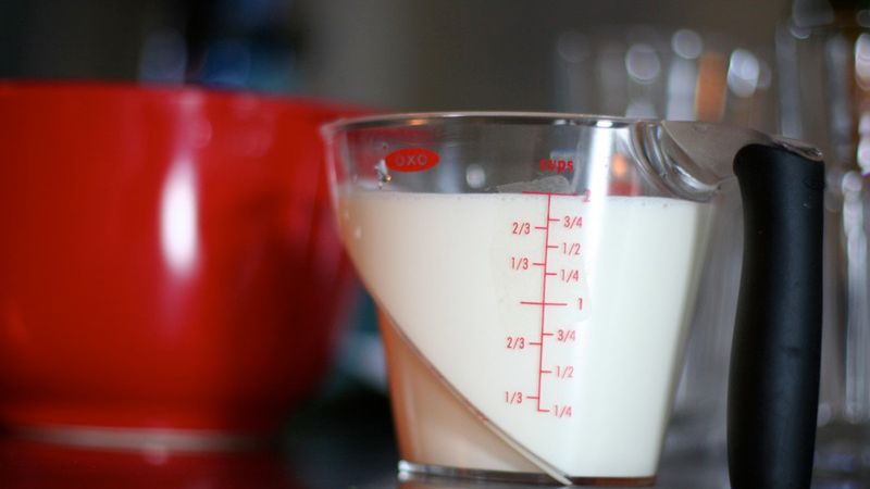 Substytut śmietany w płynie (produkt light)