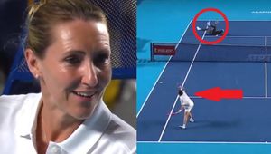 Pudło roku w tenisie?! Nawet sędzia nie mogła w to uwierzyć