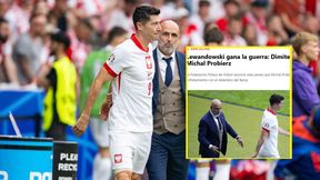 Światowe media piszą o decyzji Probierza. "Lewandowski wygrał wojnę"