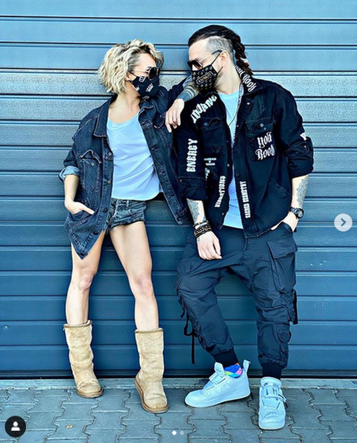 Blanka Lipińska i Aleksander Baron