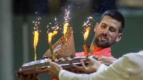 Rewanż w urodziny Novaka Djokovicia. A po meczu był prezent
