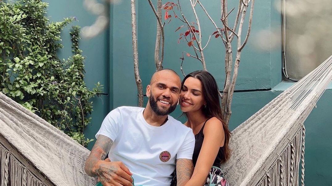 Dani Alves i Joana Sanz