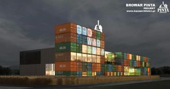 Pinta buduje niezwykłą siedzibę. Z "kamieniem węgielnym" też zaszaleli