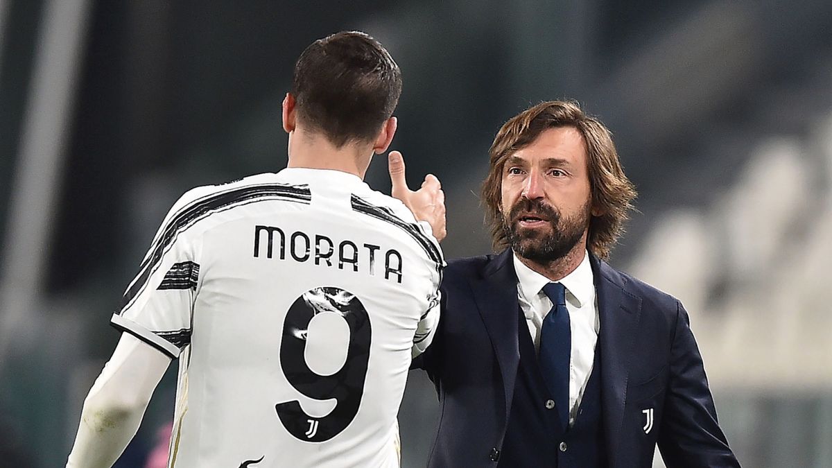 Alvaro Morata i Andrea Pirlo