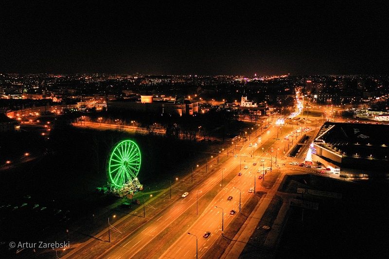 koło widokowe diabelski młyn lublin