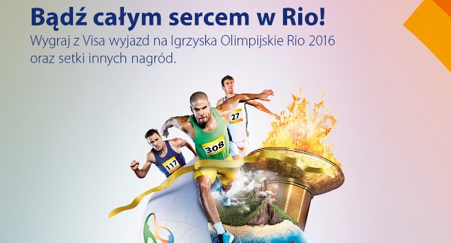 „Bądź całym sercem w Rio 2016!” - Visa promuje się przed igrzyskami (wideo)