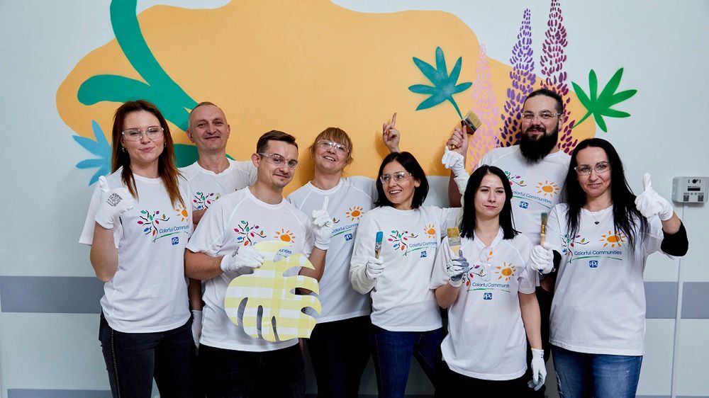 Dziecięcy oddział rehabilitacji w Jaworzu w nowych kolorach