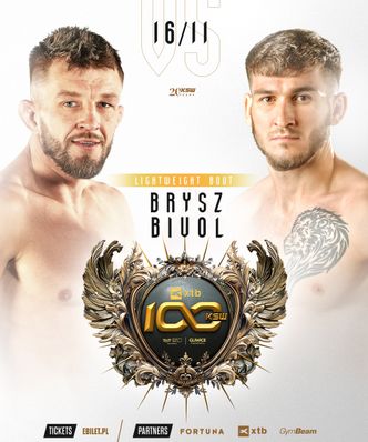 Adam Brysz poznał rywala na galę XTB KSW 100