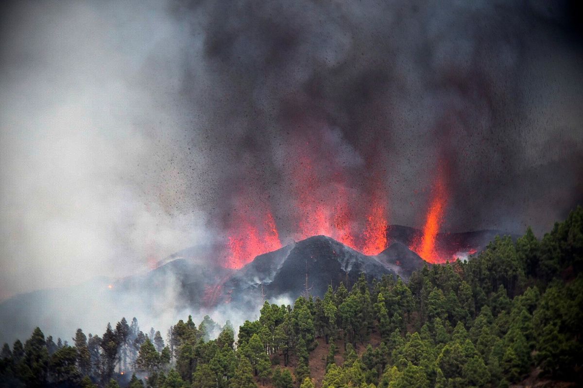 Wybuch wulkanu na wyspie La Palma