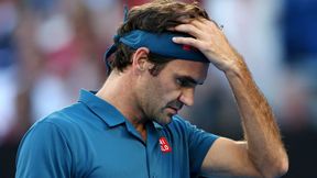 Problemy Rogera Federera przed US Open. "Był zbyt defensywny i nie poruszał się tak dobrze, jak zwykle"