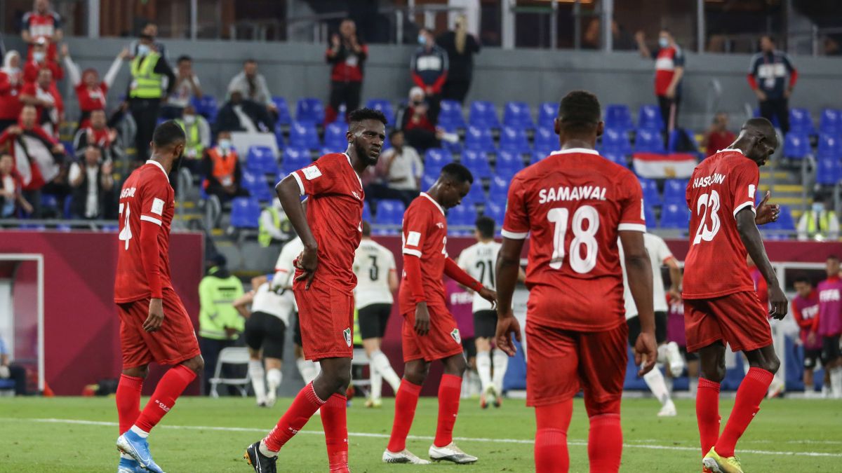 Getty Images / Ayman Aref/NurPhoto / Na zdjęciu: piłkarze reprezentacji Sudanu
