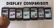 Porównanie wyświetlaczy: HTC Desire HD, Desire Z, Mozart, HD7, Desire oraz iPhone 3GS i Acer Stream [wideo]