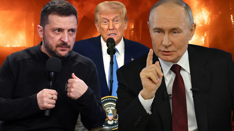 Trump Zełenski Putin