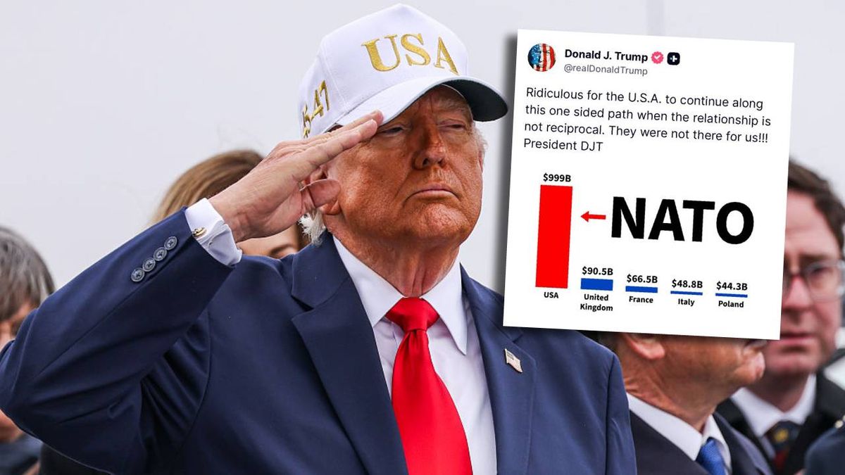 Donald Trump po raz kolejny uderza w NATO