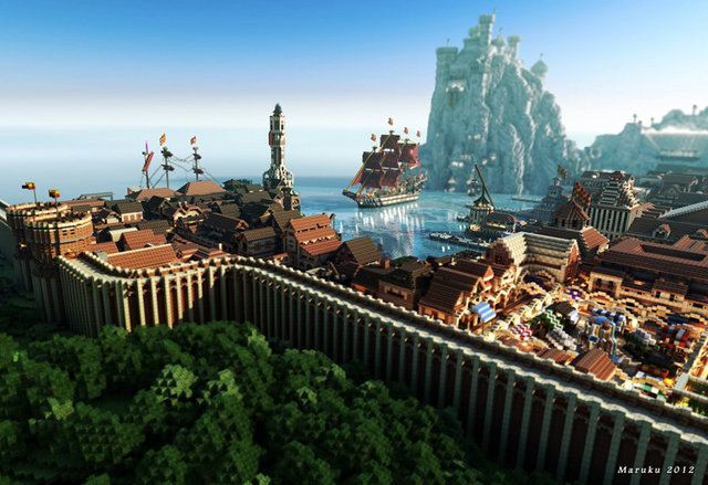 Niesamowite zdjęcia: uniwersum "Gry o tron" w Minecrafcie 2