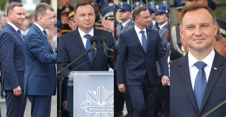 Andrzej Duda na Święcie Policji