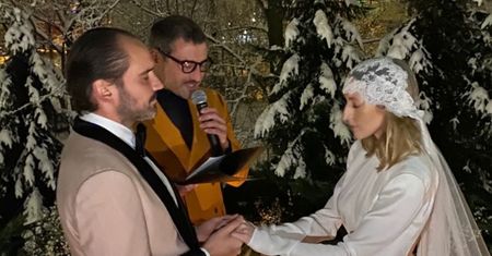 Lara Gessler wzięła ślub PO RAZ DRUGI! Ceremonia odbyła się wśród śniegu w Zakopanem (FOTO)