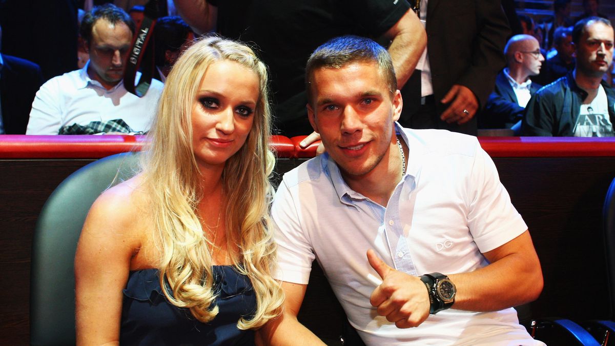 Lukas i Monika Podolscy w 2009 roku