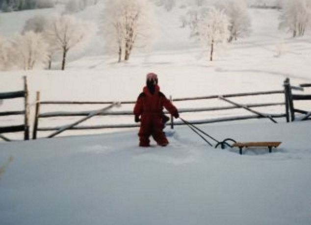Kamil Stoch, rok 1990 / fot. archiwum prywatne rodziny Stochów