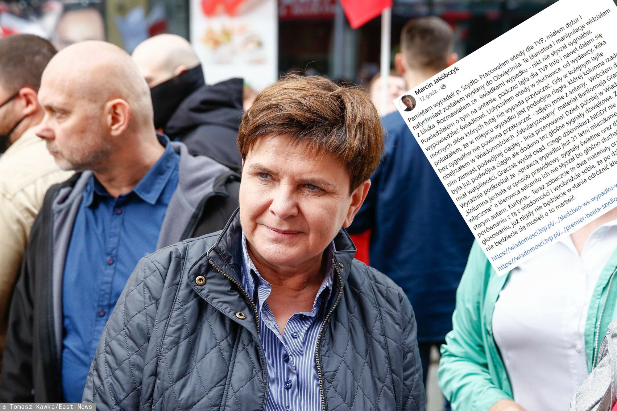 "Wyborcza" opisała jak jeden z funkcjonariuszy SOP składał fałszywe zeznania ws. wypadku z udziałem Beaty Szydło