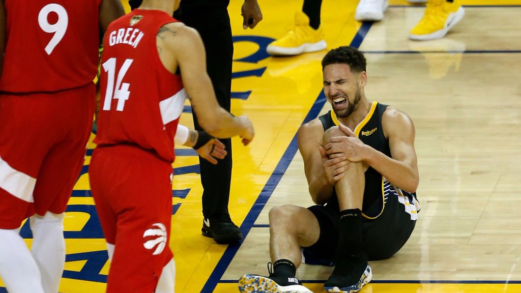 Getty Images / Lachlan Cunningham / Na zdjęciu: Klay Thompson