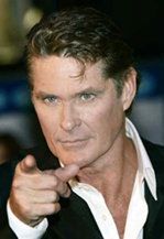 Pijany David Hasselhoff podczas rozdania nagród