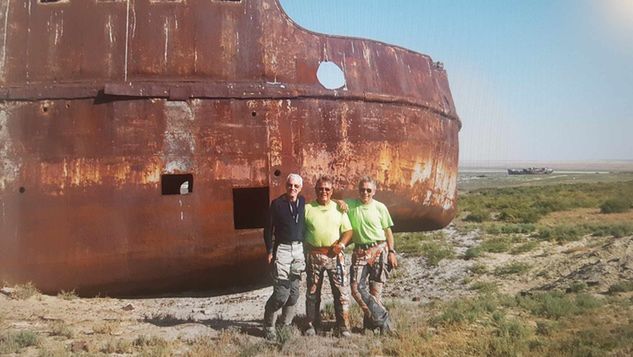 Na zdjęciu od lewej: Ove Fundin, Olle Nygren i Per Olof Serenius