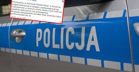 Cudzoziemcy w centrum Szczecina. Policja publikuje komunikat