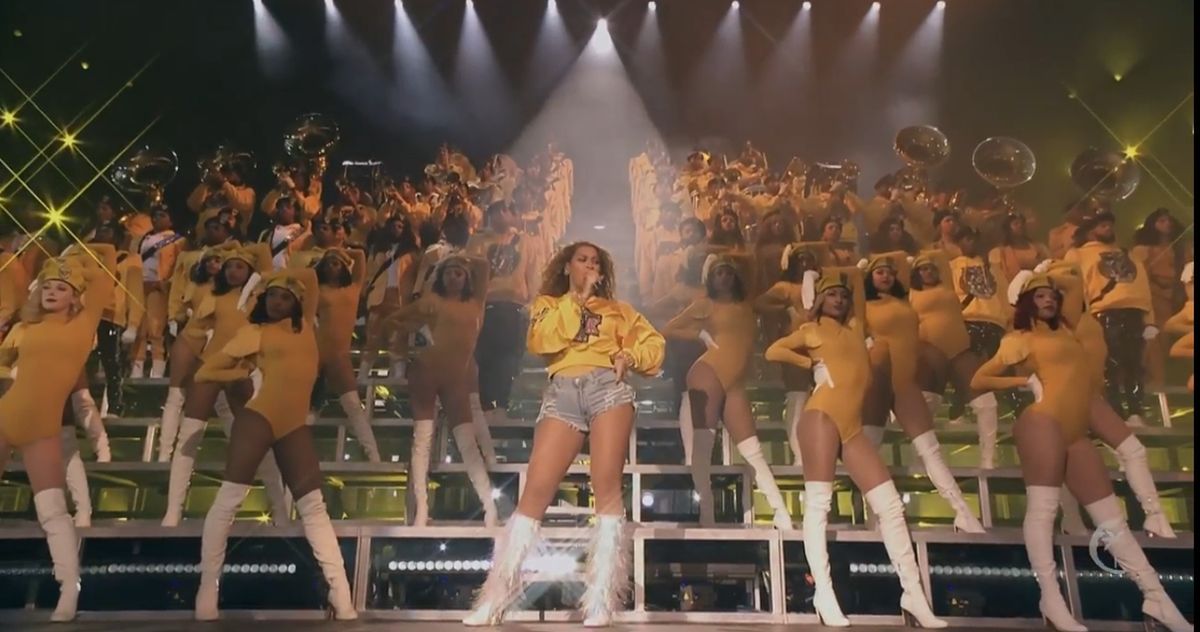 Wpadka na koncercie Beyonce w Polsce. Gwiazda musiała schodzić ze sceny po drabinie