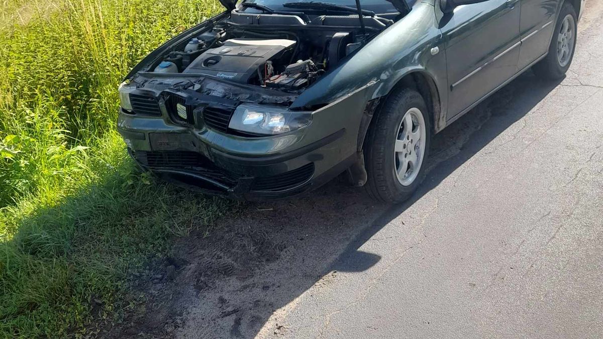Zderzenie trzech pojazdów