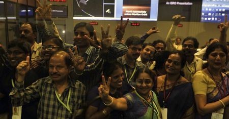 Indyjska sonda Mangalyaan dotarła na orbitę Marsa