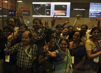Indyjska sonda Mangalyaan dotarła na orbitę Marsa