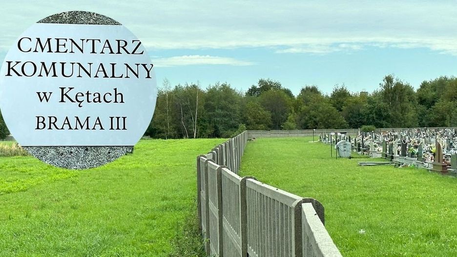 Na cmentarzu komunalnym w Kętach brakuje miejsca na pochówek zmarłych. Burmistrz szybko przeszedł do działania