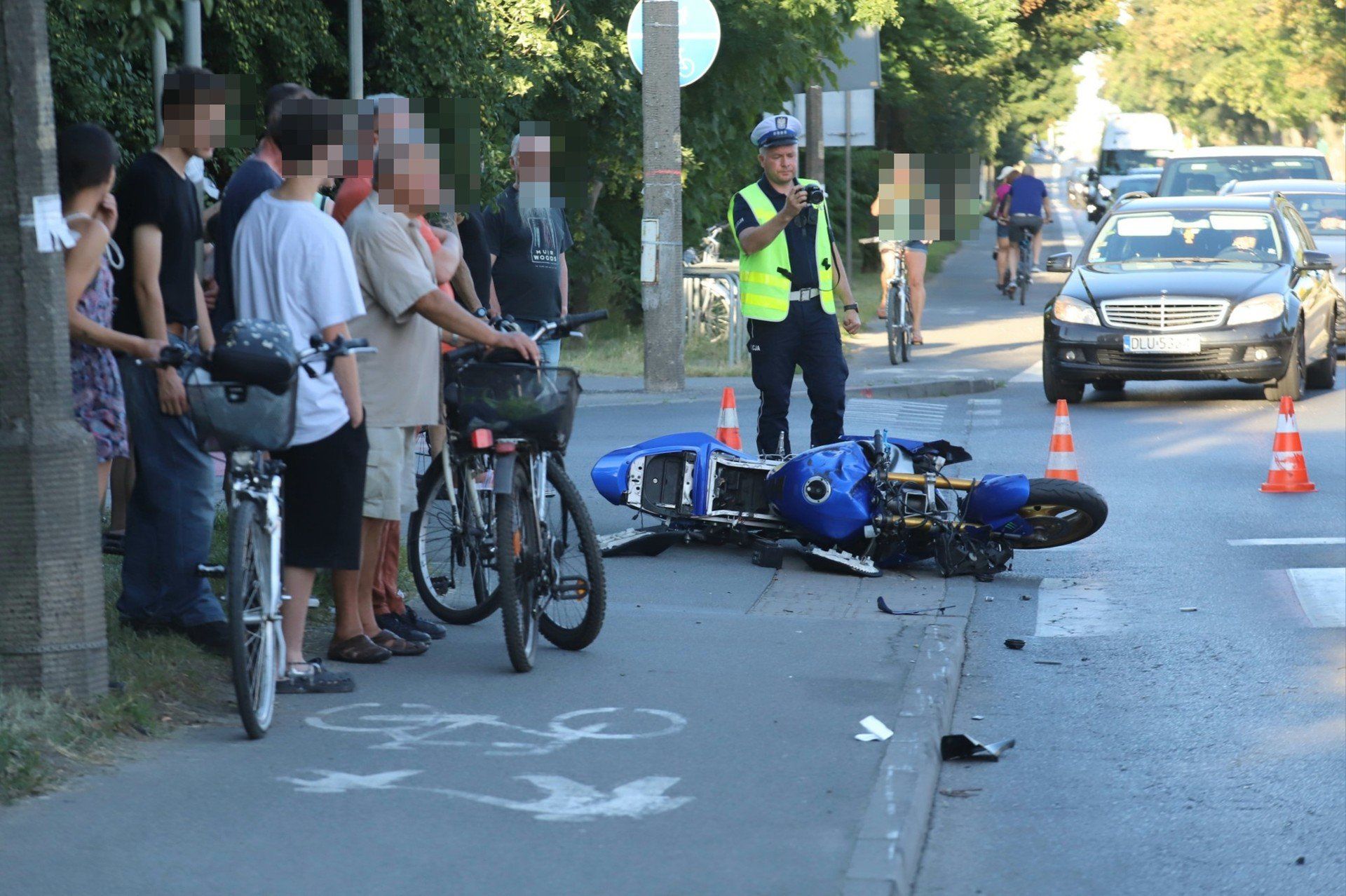Wypadek na ul. Kosmonautów, Wrocław