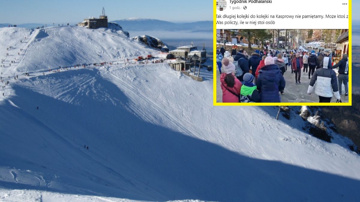 Kolejka w Kuźnicach