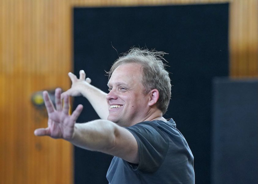 Robert Drobniuch, reżyser „Przygód Pinokia” w Teatrze Wielkim w Łodzi © Joanna Miklaszewska