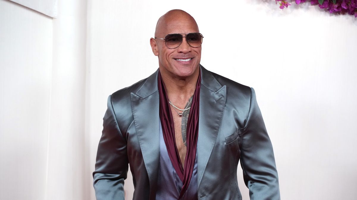 HOLLYWOOD, CALIFORNIA - MARCH 10: Dwayne Johnson attends the 96th Annual Academy Awards at Dolby Theatre on March 10, 2024 in Hollywood, California. (Photo by Jeff Kravitz/FilmMagic)