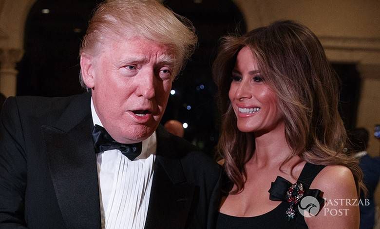 Donald i Melania Trump na balu sylwestrowym