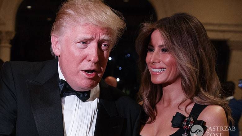 Donald i Melania Trump na balu sylwestrowym